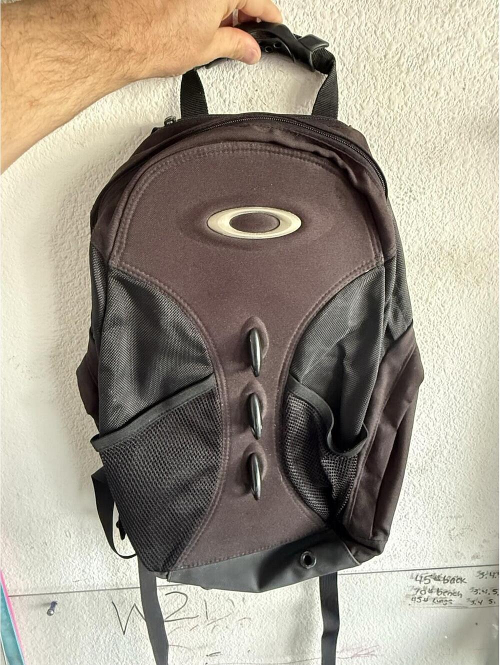 Oakley Vintage O Pack 2.0 Black Backpack RARE